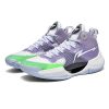 purple white sneaker