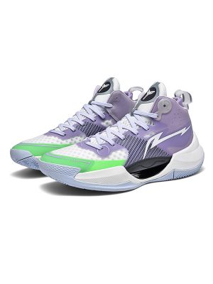 purple white sneaker