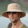 men's hiking hat khaki 2