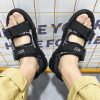 men's slide sandals black 3