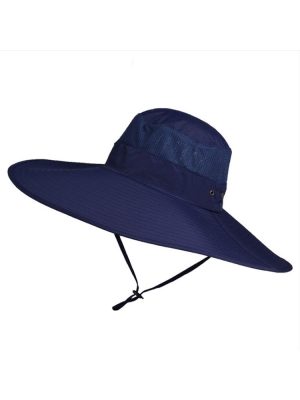 wide brim sun hat blue 1